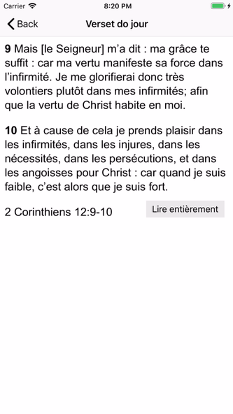 La Sainte Bible LS Screenshot 4 - AppWisp.com La Sainte Bible LS Screenshot 4 - AppWisp.com