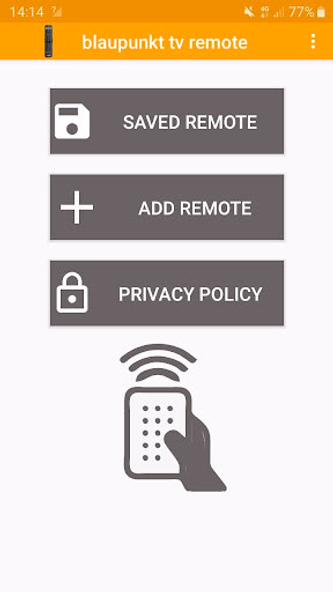blaupunkt tv remote Screenshot 1 - AppWisp.com