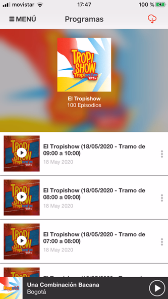 Tropicana FM para iPhone Screenshot 2 - AppWisp.com Tropicana FM para iPhone Screenshot 2 - AppWisp.com