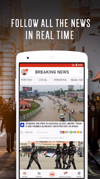 Nigeria Breaking News Screenshot 1 - AppWisp.com Nigeria Breaking News Screenshot 1 - AppWisp.com