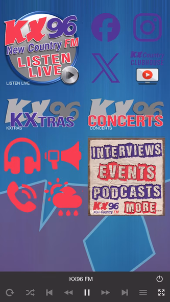 KX96 FM Screenshot 2 - AppWisp.com KX96 FM Screenshot 2 - AppWisp.com