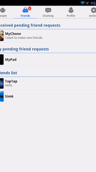 Friends Talk - Chat Screenshot 4 - AppWisp.com Friends Talk - Chat Screenshot 4 - AppWisp.com