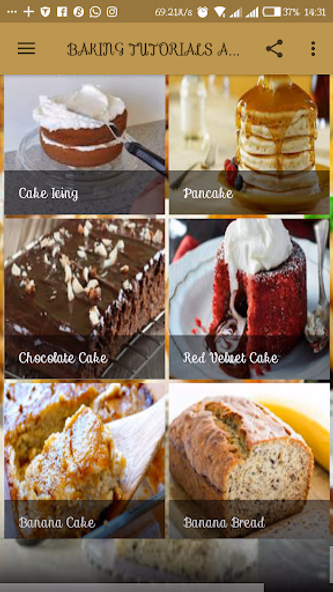 BAKING TUTORIALS AND RECIPES Screenshot 4 - AppWisp.com BAKING TUTORIALS AND RECIPES Screenshot 4 - AppWisp.com