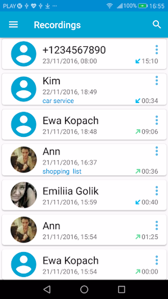 Call Recorder Screenshot 2 - AppWisp.com Call Recorder Screenshot 2 - AppWisp.com