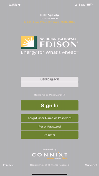 SCE AgHelp Screenshot 1 - AppWisp.com SCE AgHelp Screenshot 1 - AppWisp.com