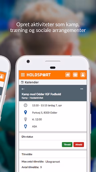 Holdsport - Hurtig tilmelding Screenshot 2 - AppWisp.com Holdsport - Hurtig tilmelding Screenshot 2 - AppWisp.com