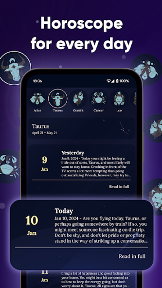 AstroHarmony: Daily Horoscope Screenshot 2 - AppWisp.com AstroHarmony: Daily Horoscope Screenshot 2 - AppWisp.com