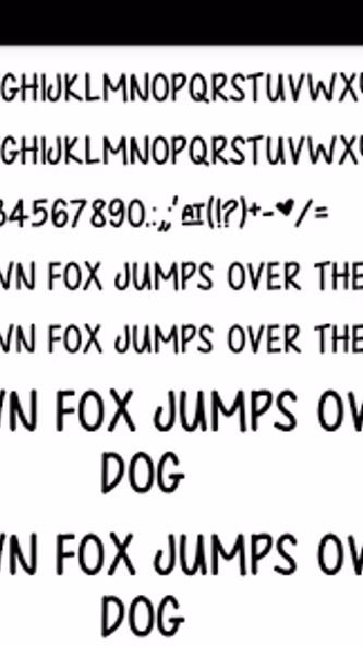 Written Fonts Message Maker Screenshot 3 - AppWisp.com Written Fonts Message Maker Screenshot 3 - AppWisp.com