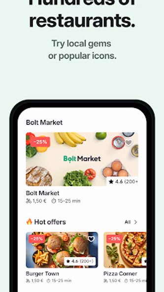 Bolt Food: Delivery & Takeaway Screenshot 3 - AppWisp.com Bolt Food: Delivery & Takeaway Screenshot 3 - AppWisp.com