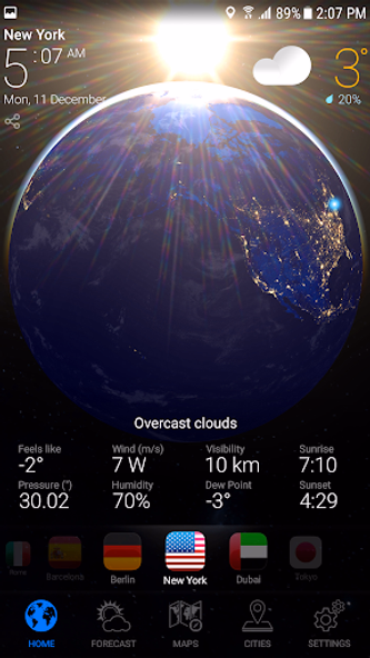 WEATHER NOW Screenshot 4 - AppWisp.com WEATHER NOW Screenshot 4 - AppWisp.com