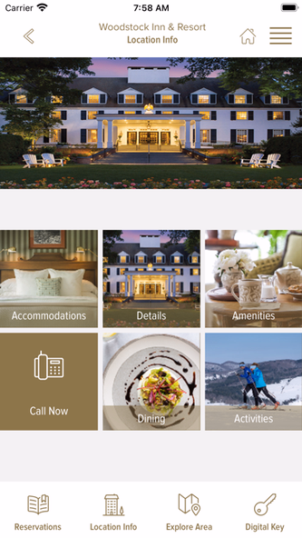 Woodstock Inn & Resort Screenshot 2 - AppWisp.com Woodstock Inn & Resort Screenshot 2 - AppWisp.com