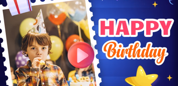 Birthday Video Maker With Song Header - AppWisp.com Birthday Video Maker With Song Header - AppWisp.com