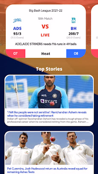 Sports247 Cricket Live Line Screenshot 1 - AppWisp.com Sports247 Cricket Live Line Screenshot 1 - AppWisp.com