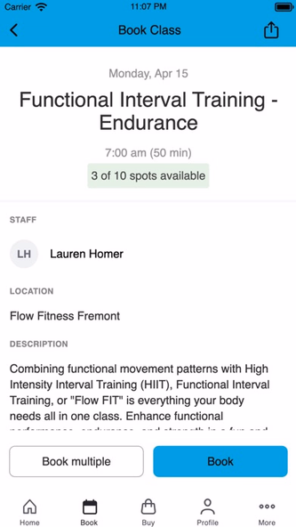 Flow Fitness Seattle Screenshot 3 - AppWisp.com Flow Fitness Seattle Screenshot 3 - AppWisp.com