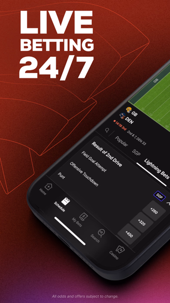 Fanatics Sportsbook & Casino Screenshot 4 - AppWisp.com
