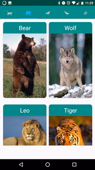 Animal sounds. Learn and play. Screenshot 2 - AppWisp.com Animal sounds. Learn and play. Screenshot 2 - AppWisp.com