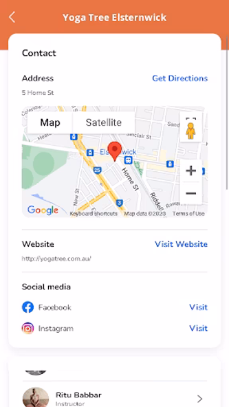 Yoga Tree Elsternwick Screenshot 1 - AppWisp.com Yoga Tree Elsternwick Screenshot 1 - AppWisp.com