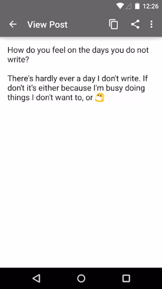 Write.as: Anonymous Screenshot 2 - AppWisp.com Write.as: Anonymous Screenshot 2 - AppWisp.com