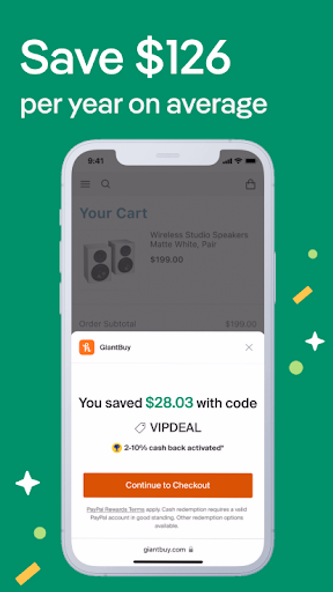 PayPal Honey: Coupons, Rewards Screenshot 4 - AppWisp.com PayPal Honey: Coupons, Rewards Screenshot 4 - AppWisp.com