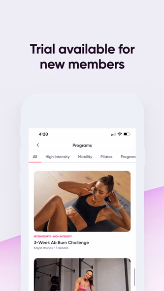 Sweat: Fitness App For Women Screenshot 3 - AppWisp.com Sweat: Fitness App For Women Screenshot 3 - AppWisp.com