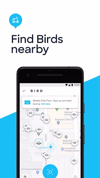 Bird — Ride Electric Screenshot 2 - AppWisp.com Bird — Ride Electric Screenshot 2 - AppWisp.com