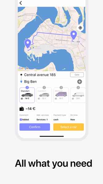 Cloud Taxi Screenshot 2 - AppWisp.com Cloud Taxi Screenshot 2 - AppWisp.com