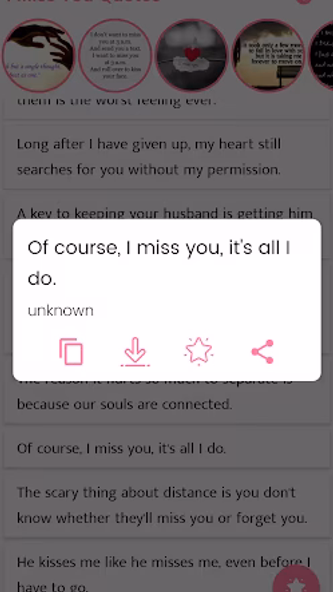 I Miss You Quotes and Sayings Screenshot 3 - AppWisp.com I Miss You Quotes and Sayings Screenshot 3 - AppWisp.com