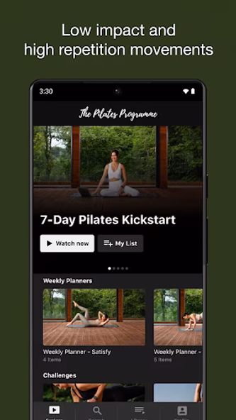 The Pilates Programme Screenshot 2 - AppWisp.com The Pilates Programme Screenshot 2 - AppWisp.com