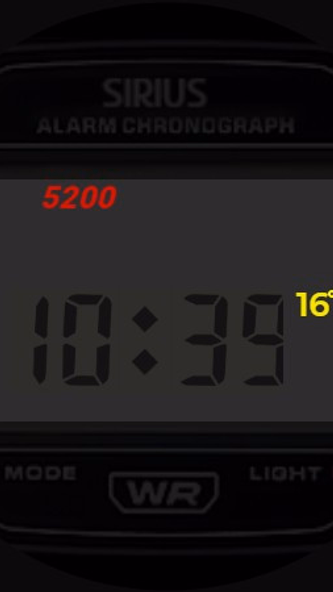 Sirius Nostalgic Digital Watch Screenshot 4 - AppWisp.com Sirius Nostalgic Digital Watch Screenshot 4 - AppWisp.com