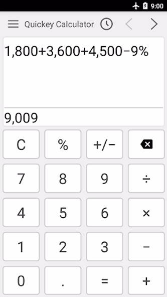 Calculator Screenshot 1 - AppWisp.com Calculator Screenshot 1 - AppWisp.com