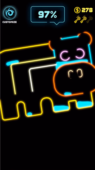 Neon Splash Screenshot 1 - AppWisp.com Neon Splash Screenshot 1 - AppWisp.com