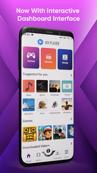 WXPlayer-Video & Media Player Screenshot 1 - AppWisp.com WXPlayer-Video & Media Player Screenshot 1 - AppWisp.com