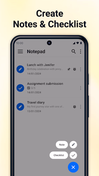 Notepad - Notes and Notebook Screenshot 2 - AppWisp.com Notepad - Notes and Notebook Screenshot 2 - AppWisp.com