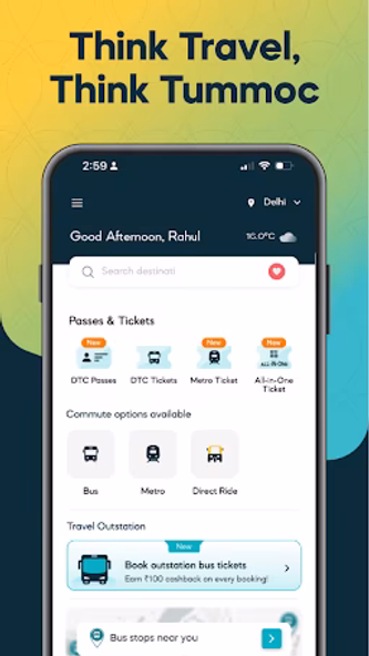 Tummoc: Bus & Metro Ticketing Screenshot 1 - AppWisp.com Tummoc: Bus & Metro Ticketing Screenshot 1 - AppWisp.com