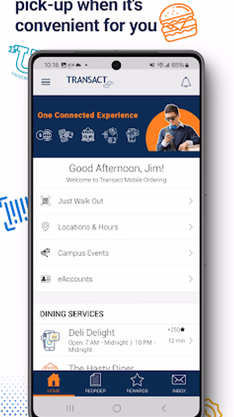 Transact Mobile Ordering Screenshot 1 - AppWisp.com Transact Mobile Ordering Screenshot 1 - AppWisp.com