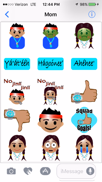 Navajo Emojis Screenshot 4 - AppWisp.com Navajo Emojis Screenshot 4 - AppWisp.com