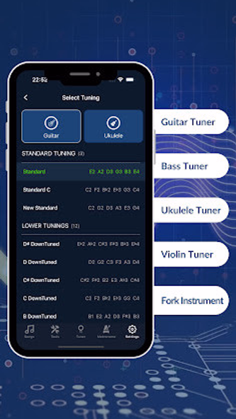 Guitar Tuner: Guitar Tuno Screenshot 3 - AppWisp.com