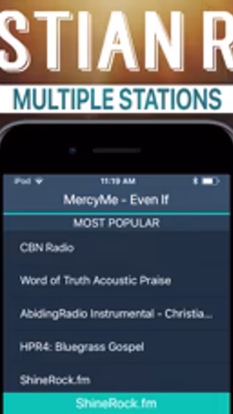 Christian Radio+ Screenshot 1 - AppWisp.com Christian Radio+ Screenshot 1 - AppWisp.com