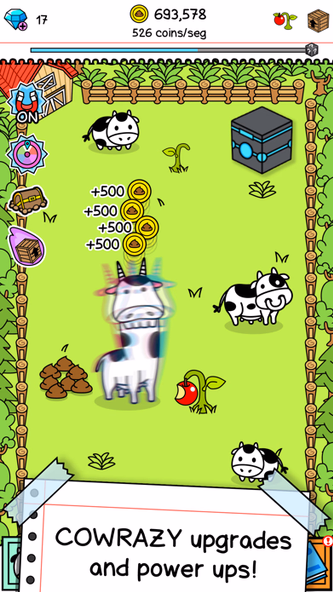 Cow Evolution: Merge to Evolve Screenshot 3 - AppWisp.com Cow Evolution: Merge to Evolve Screenshot 3 - AppWisp.com