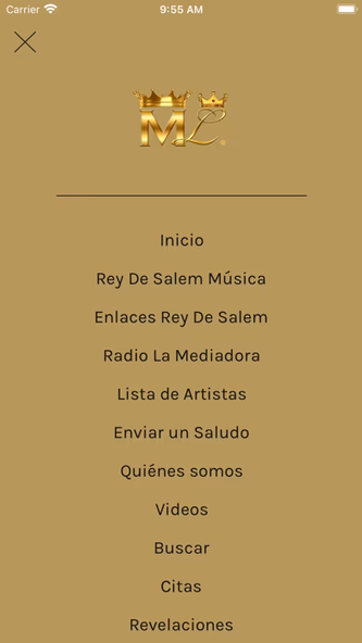 Rey De Salem Música Screenshot 2 - AppWisp.com Rey De Salem Música Screenshot 2 - AppWisp.com