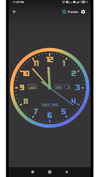 Analog Clock Live Wallpaper Screenshot 2 - AppWisp.com Analog Clock Live Wallpaper Screenshot 2 - AppWisp.com