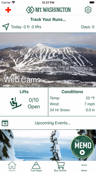 Mt. Washington Alpine Resort Screenshot 1 - AppWisp.com Mt. Washington Alpine Resort Screenshot 1 - AppWisp.com
