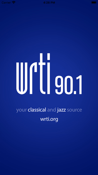 Classical Music & Jazz WRTI Screenshot 1 - AppWisp.com Classical Music & Jazz WRTI Screenshot 1 - AppWisp.com