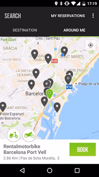 Rental Motor Bike Screenshot 1 - AppWisp.com Rental Motor Bike Screenshot 1 - AppWisp.com