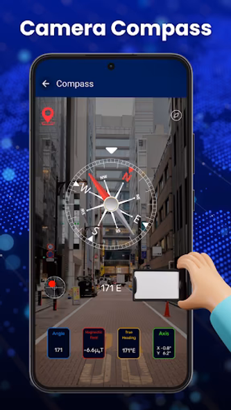 Compass App: Accurate Compass Screenshot 4 - AppWisp.com Compass App: Accurate Compass Screenshot 4 - AppWisp.com