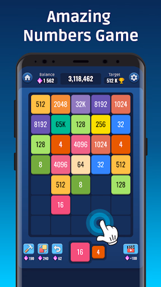 Join Blocks 2048 Merge Puzzle Screenshot 1 - AppWisp.com Join Blocks 2048 Merge Puzzle Screenshot 1 - AppWisp.com