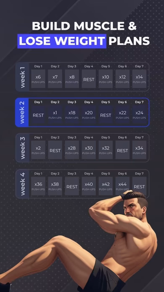 Fitness for muscles | Fitcher Screenshot 1 - AppWisp.com Fitness for muscles | Fitcher Screenshot 1 - AppWisp.com