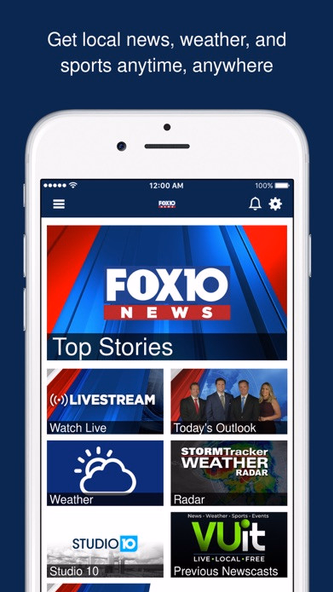 FOX10 News Screenshot 1 - AppWisp.com FOX10 News Screenshot 1 - AppWisp.com