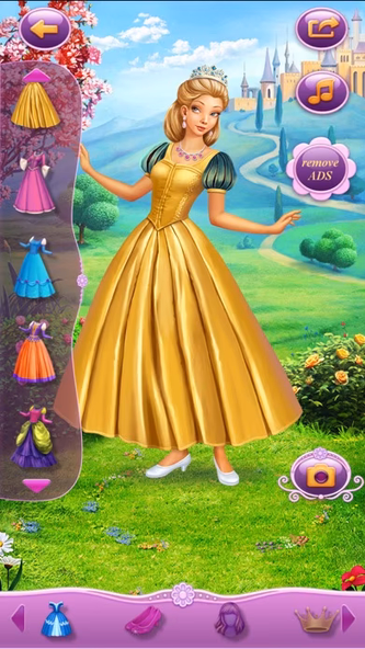 Dress Up Princess Cindy Screenshot 2 - AppWisp.com Dress Up Princess Cindy Screenshot 2 - AppWisp.com