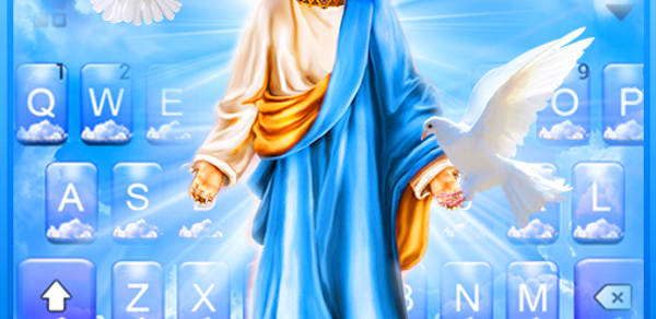 Holy Jesus Keyboard Theme Header - AppWisp.com Holy Jesus Keyboard Theme Header - AppWisp.com